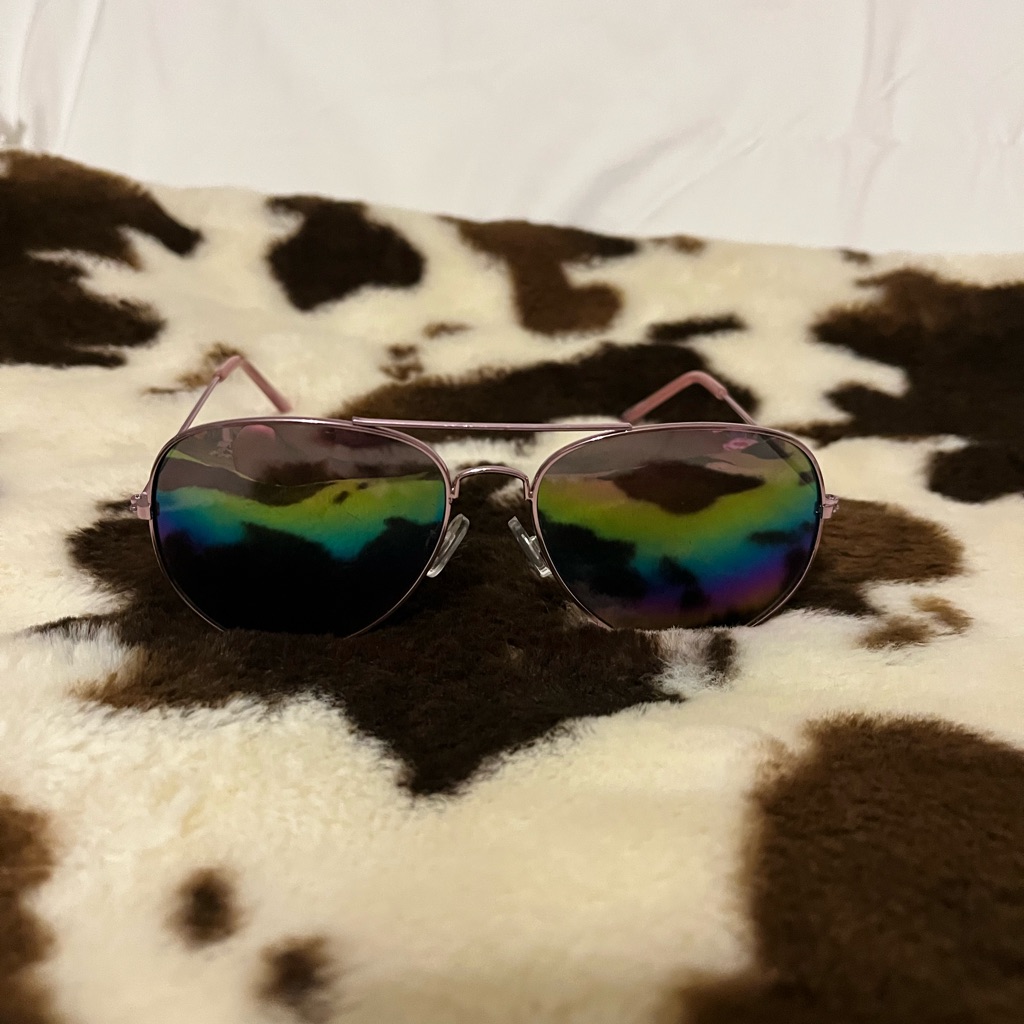 Aviator Nation Multicolor Aviator Sunglasses